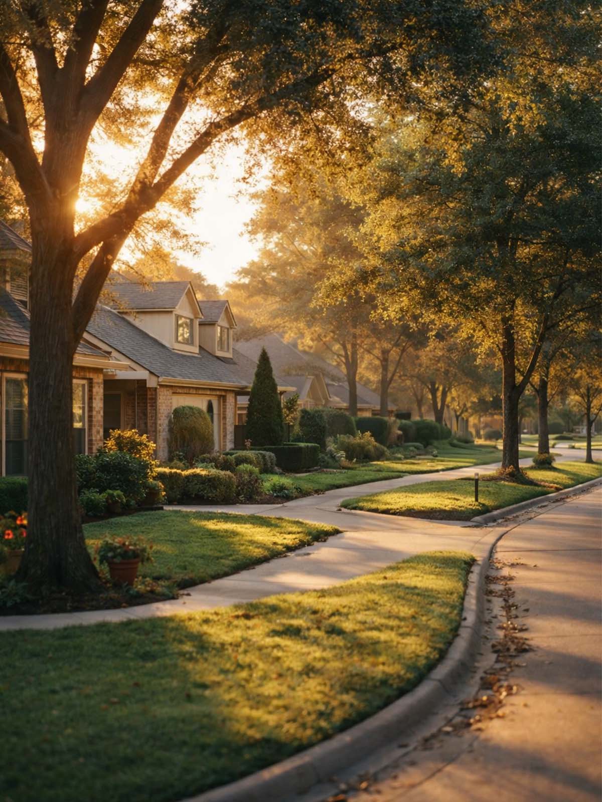 Cypress community in northwest Houston