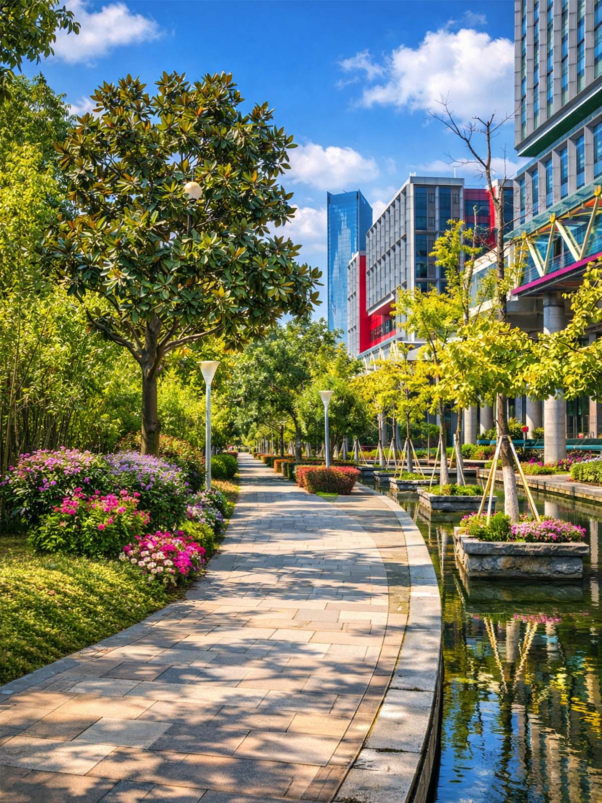 Humble neighborhood in Houston
