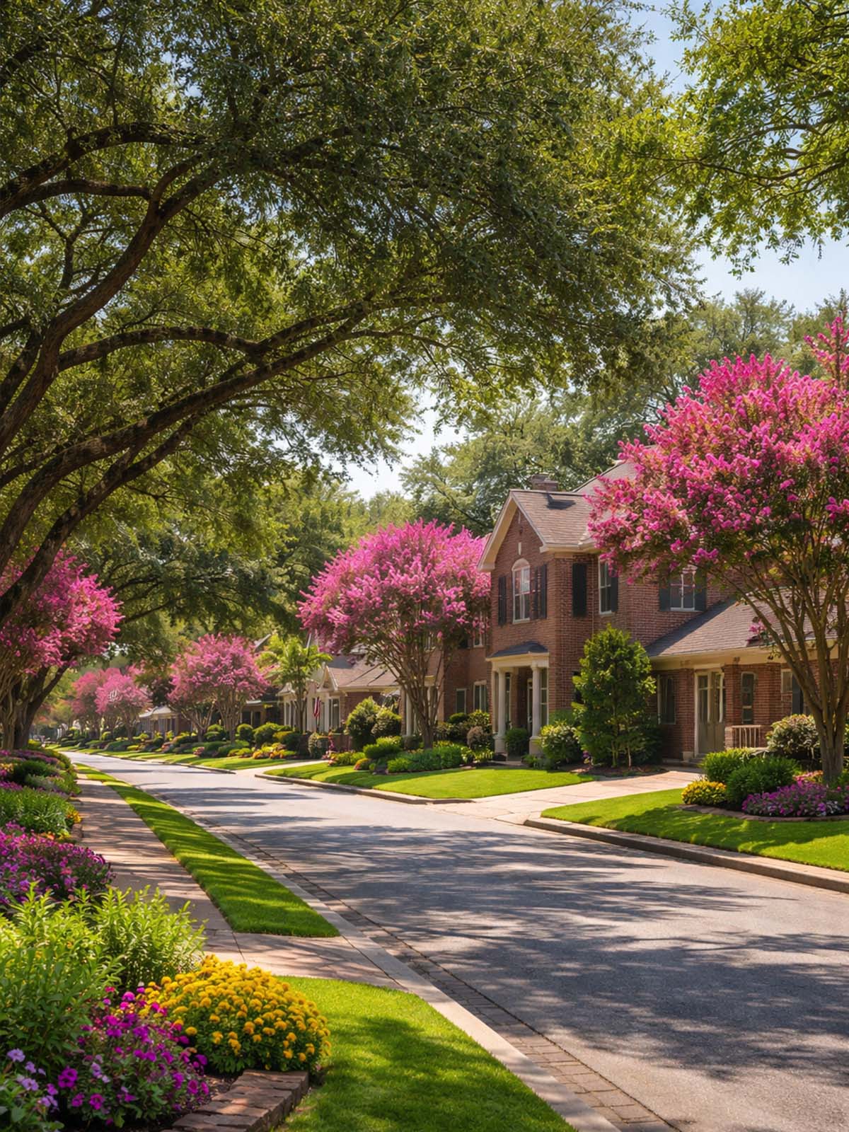 Spring neighborhood in Houston